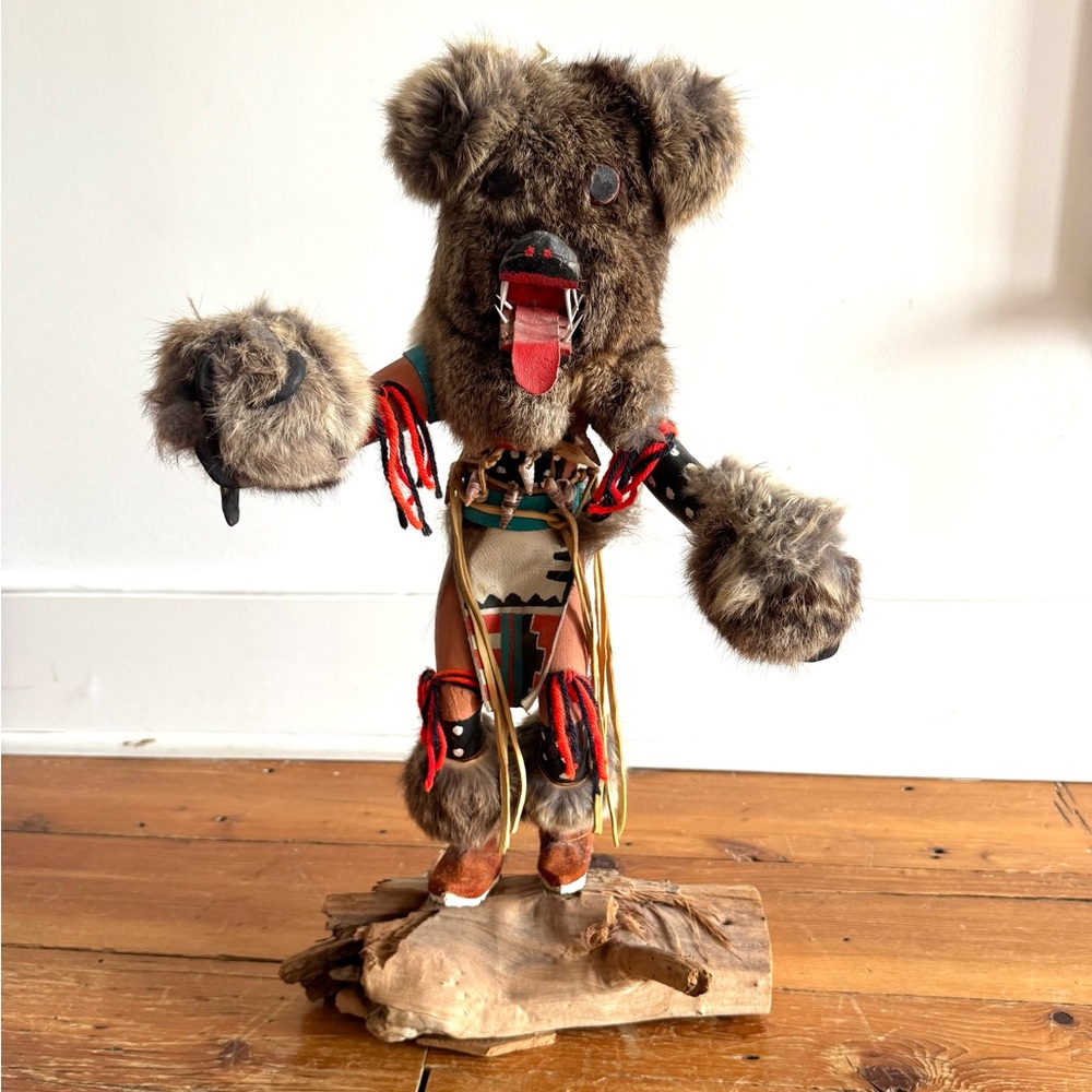 Native American Hopi Bear Kachina Doll